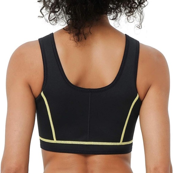 Neoprene Full Zip Scuba Top with Removable Pads - Picture 11 of 11